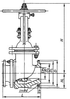 PZ41H���ք�(d��ng)��ĥ�����l�yPN16��PN63���νY(ji��)��(g��u)�ߴ�D