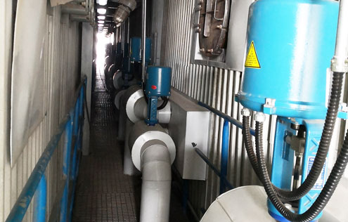 電動(dòng)高溫調(diào)節(jié)閥-國(guó)電菏澤電廠噴氨***化項(xiàng)目